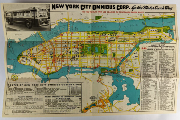 New York City Omnibus Corporation: Motor Coach Routes: Visitor's Guide - Image 2
