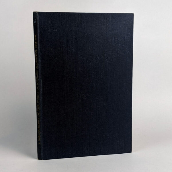 A Bibliography of the Works of Richard Aldington from 1915 to 1948