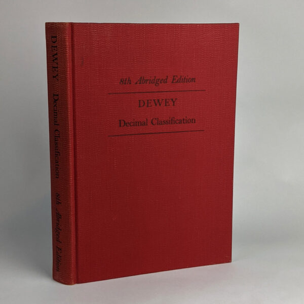 Dewey Decimal Classification and Relative Index