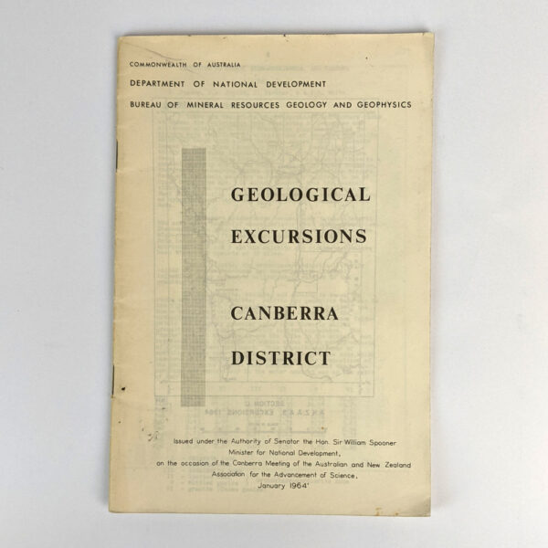 Geological Excursions: Canberra District