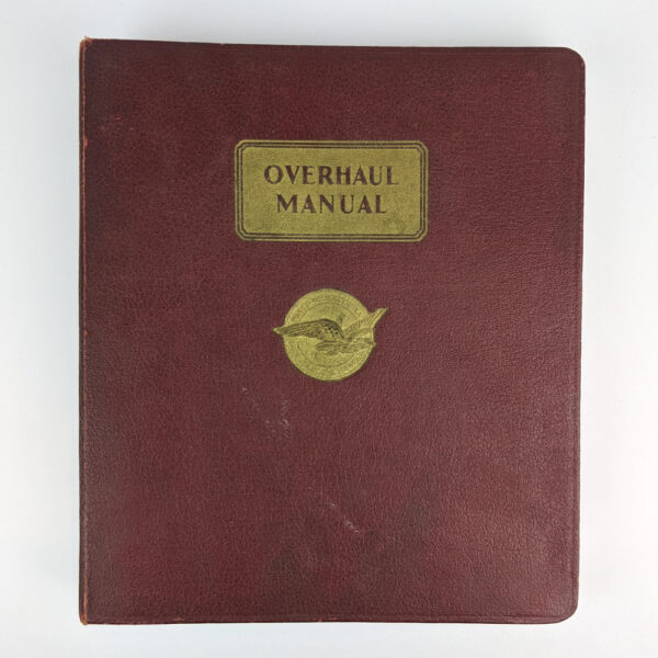 Overhaul Manual: Twin Wasp C Series Engines