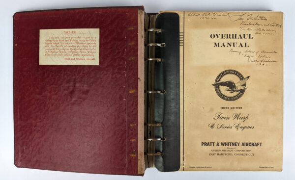 Overhaul Manual: Twin Wasp C Series Engines - Image 2