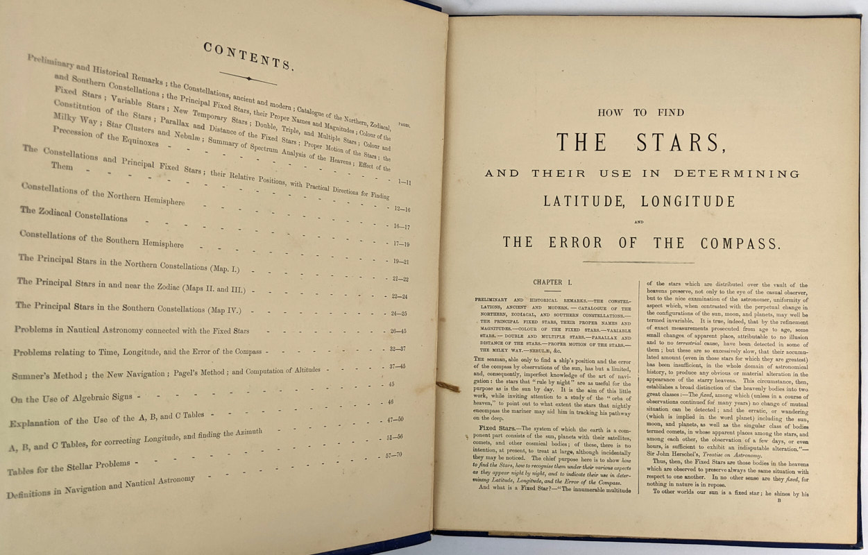 How to Find the Stars, and Their Use in Determining Latitude, Longitude, and the Error of the Compass; - Image 3