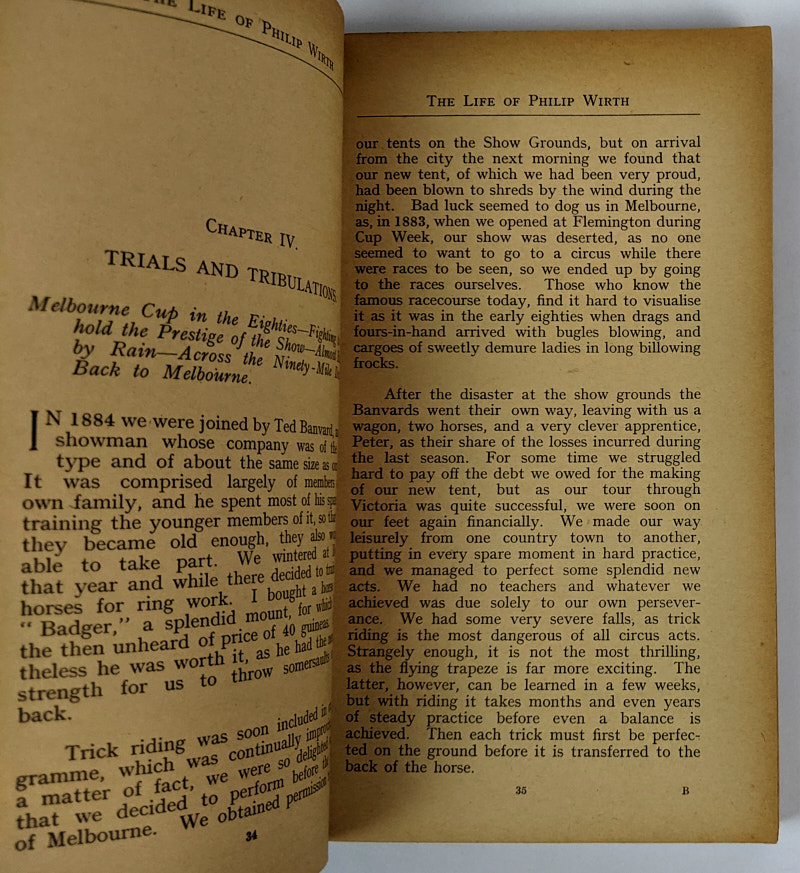 The Life of Philip Wirth: A Lifetime With An Australian Circus - Image 4