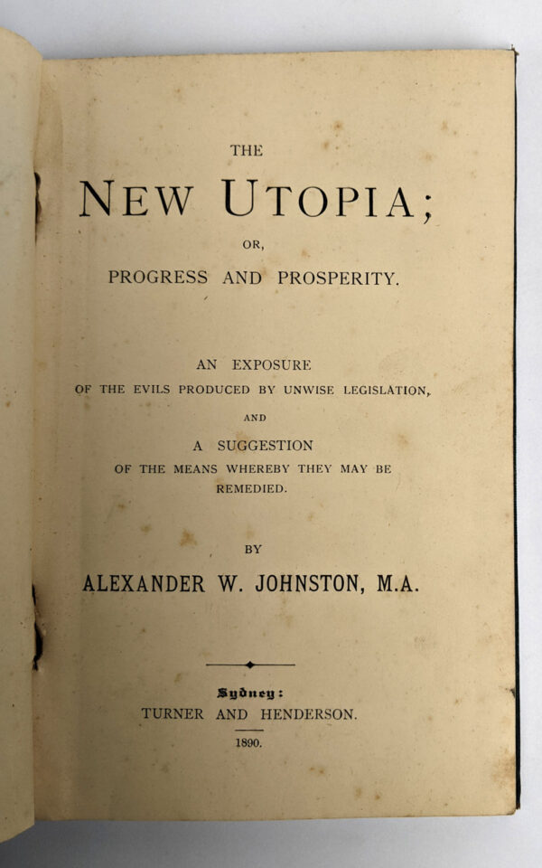 The New Utopia; or, Progress and Prosperity - Image 2