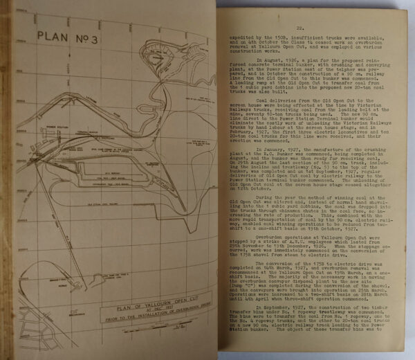 History of the Development of the Brown Coal Open Cut Workings at Yallourn - Image 3