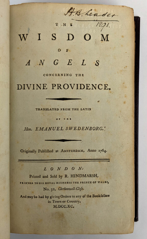 The Wisdom of Angels Concerning the Divine Providence - Image 2