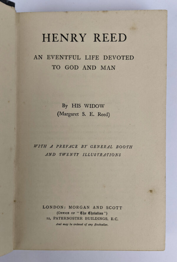 Henry Reed: An Eventful Life Devoted to God and Man - Image 2