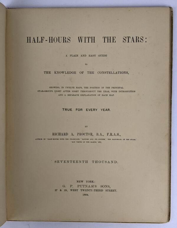 Half-Hours With The Stars: A Plain and Easy Guide to the Knowledge of the Constellations - Image 2