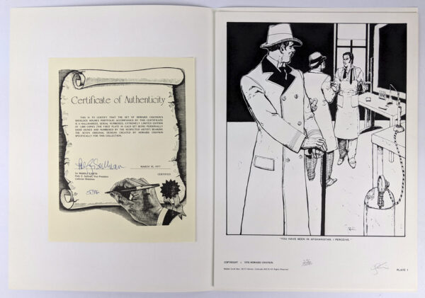 A Portfolio by Howard Chaykin Illustrating Sir Arthur Conan Doyle's A Study in Scarlet - Image 2
