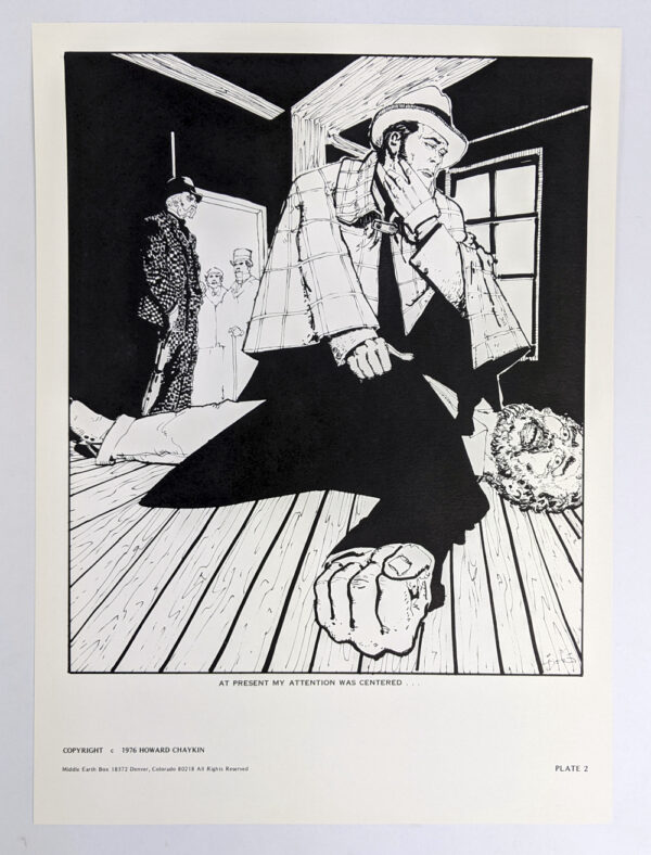 A Portfolio by Howard Chaykin Illustrating Sir Arthur Conan Doyle's A Study in Scarlet - Image 3