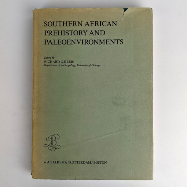 Southern African Prehistory and Paleoenvironments