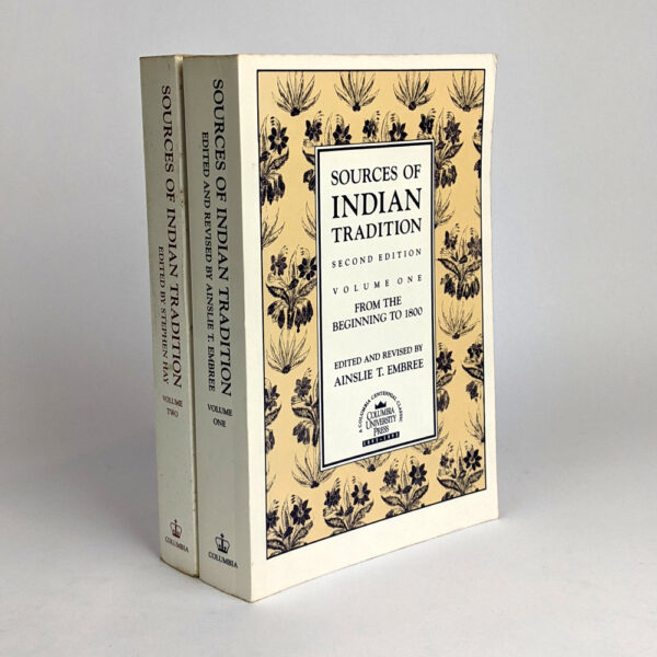 Sources of Indian Tradition (2 Volumes)
