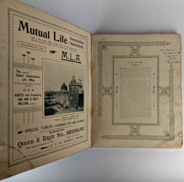 The Annual Review of Queensland for the Year Ended June 30th, 1902 - Image 2