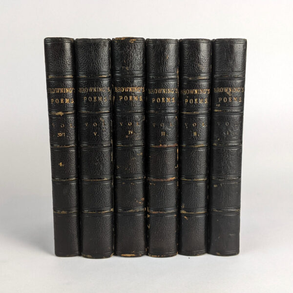 The Poetical Works of Robert Browning (6 Volumes)