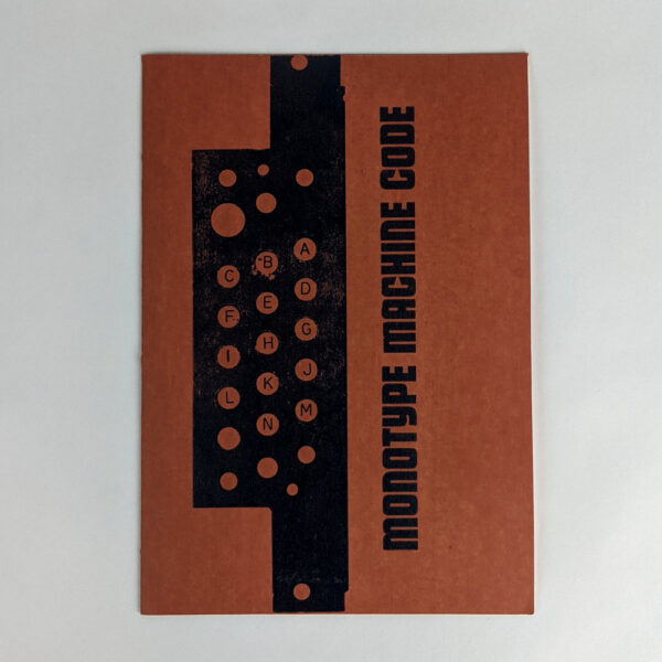 Monotype Machine Code