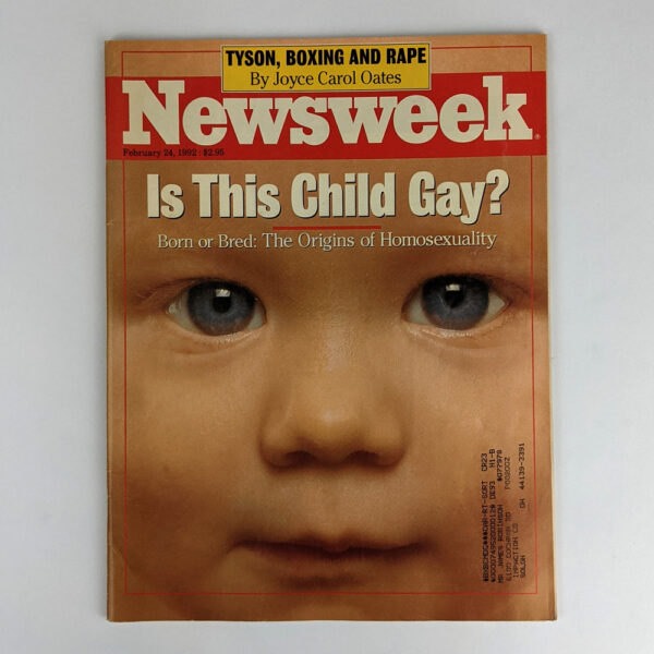 Newsweek February 24, 1992: Is This Child Gay?