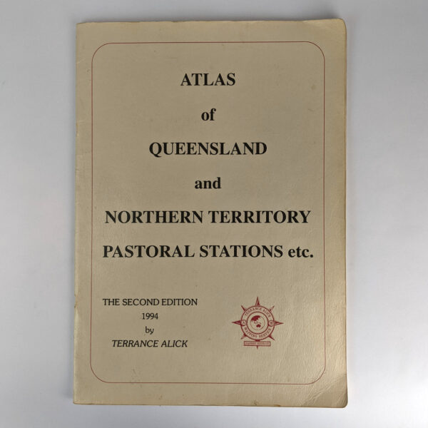 Atlas of Queensland and Northern Territory Pastoral Stations etc. The Book Merchant Jenkins