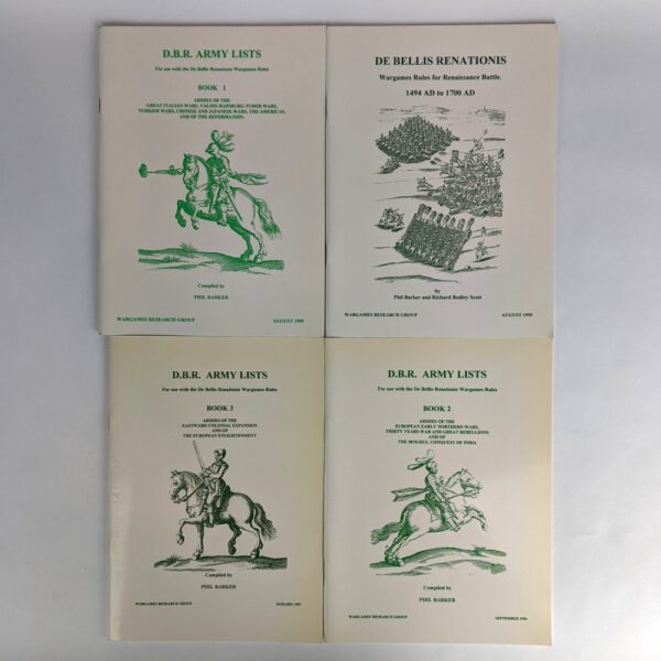 De Bellis Renationis Rulebook and Army Lists (4 Volumes)