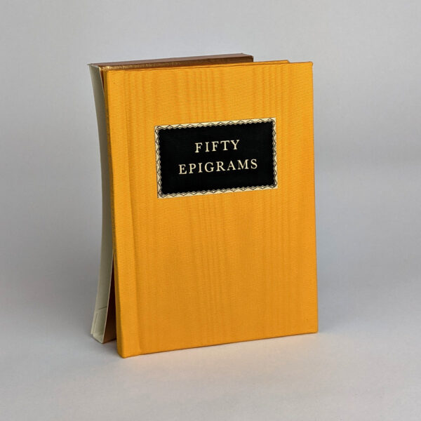 Fifty Folio Epigrams