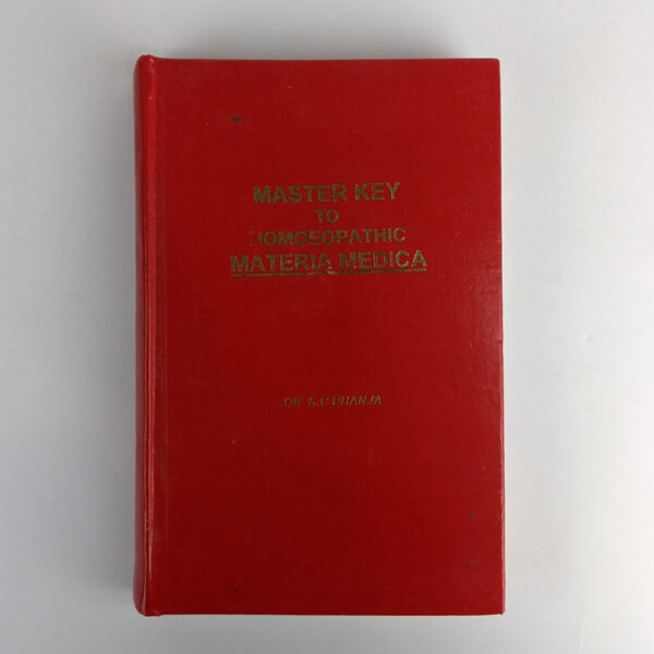 Masterkey to Homoeopathic Materia Medica