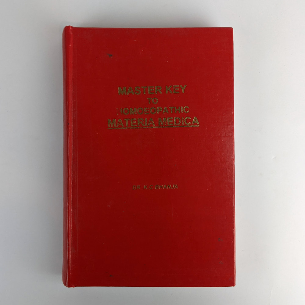 Masterkey To Homoeopathic Materia Medica The Book Merchant Jenkins