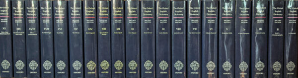 The Oxford English Dictionary Second Edition (20 Volumes)