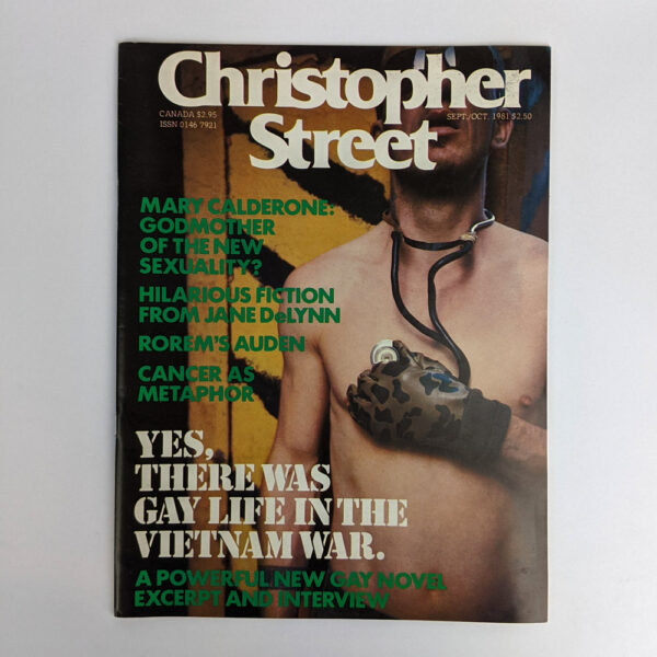 Christopher Street, Vol. 5 No. 9 September/October 1981
