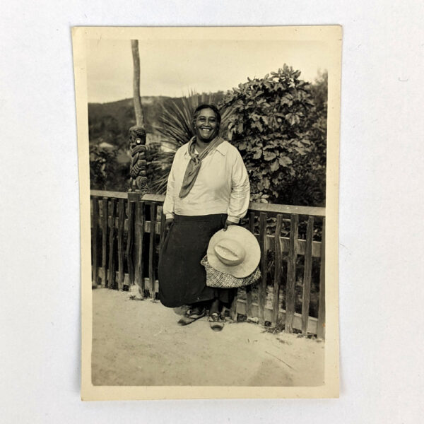 Photograph of Guide, Whakarewarewa, Rotorua