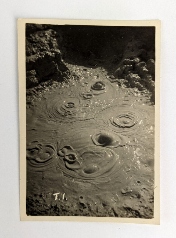 Lot of 7 Photographs Showing Geysers, Mud, and Lake, Rotorua Region, New Zealand - Image 2