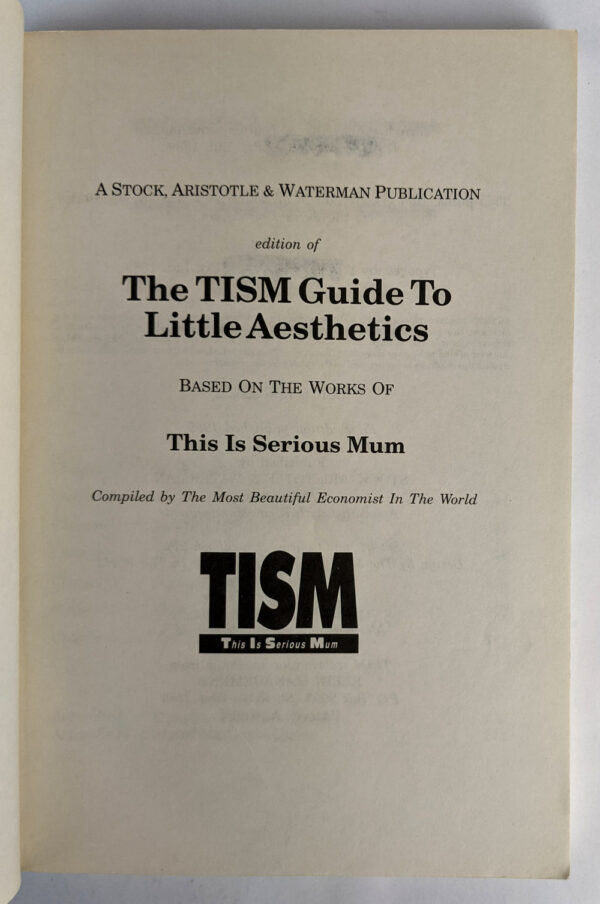 The TISM Guide to Little Aesthetics - Image 5