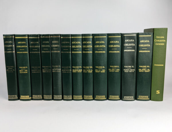Arcana Coelestia: The Heavenly Arcana (12 Volumes + Index, 13 Volumes)