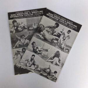 Athletic Model Guild's Nude Wrestlers & Wrestling Information Catalog (2 Volumes)