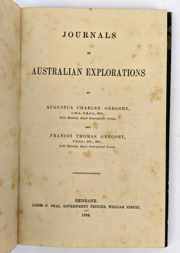 Journals of Australian Explorations - Image 4