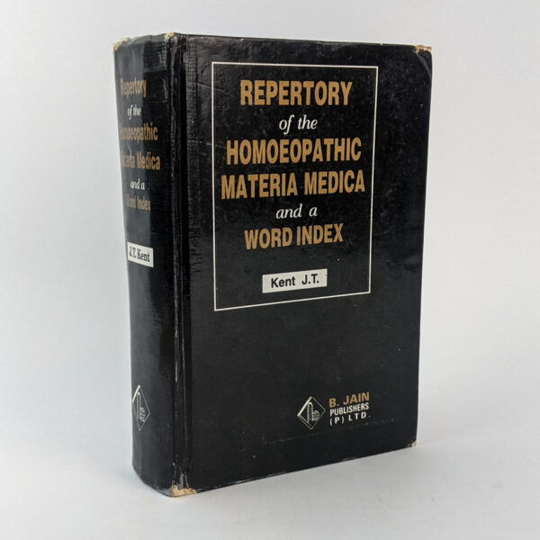Repertory of the Homoeopathic Materia Medica