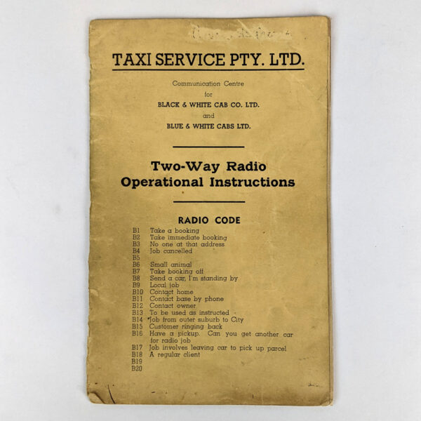 Two-Way Radio Operational Instructions