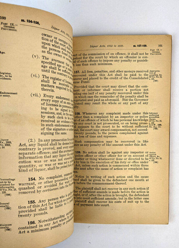 The Liquor Acts 1912 to 1935 With Regulations and Index - Image 3