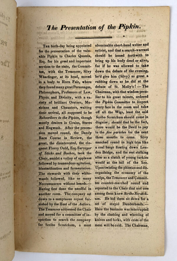 Presentation of the Pipkin; or, The Humbug at Horn-Fair - Image 2