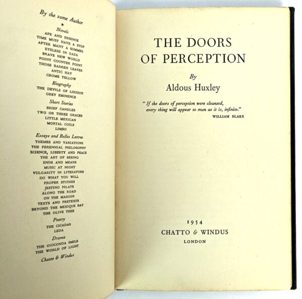 The Doors Of Perception / Heaven and Hell (2 Volumes) - Image 4