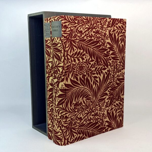 The Works of Geoffrey Chaucer Now Newly Imprinted [with] A Companion Volume to the Kelmscott Chaucer