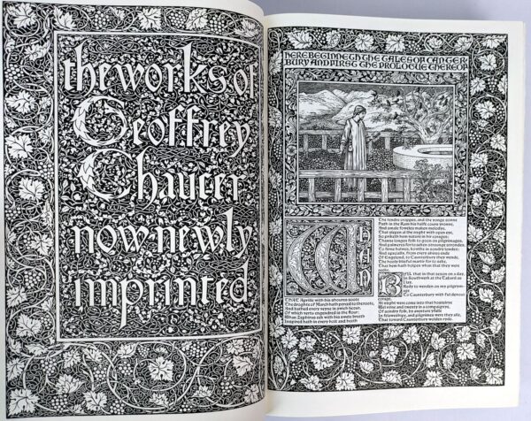 The Works of Geoffrey Chaucer Now Newly Imprinted [with] A Companion Volume to the Kelmscott Chaucer - Image 2
