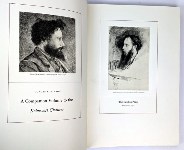 The Works of Geoffrey Chaucer Now Newly Imprinted [with] A Companion Volume to the Kelmscott Chaucer - Image 4