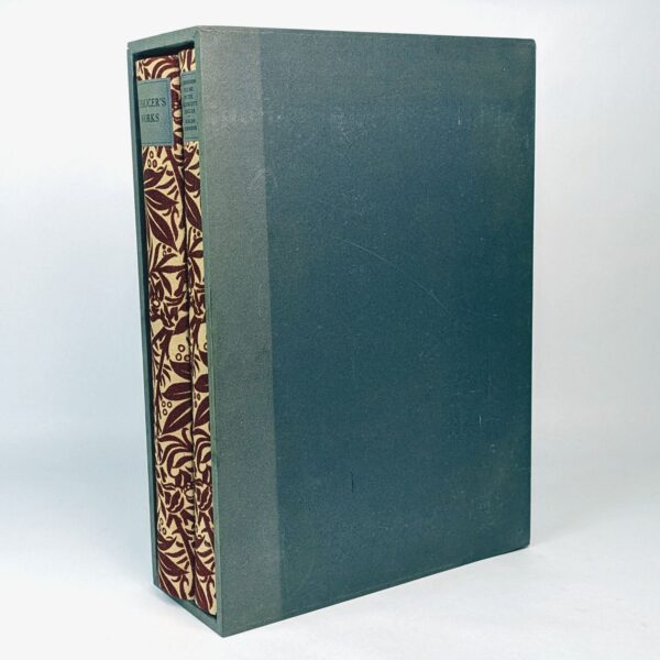 The Works of Geoffrey Chaucer Now Newly Imprinted [with] A Companion Volume to the Kelmscott Chaucer - Image 5