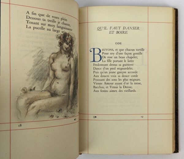 Les Odes d'Anacreon, Teien. - Image 4