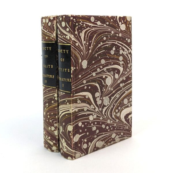 A Dictionary of Polite Literature; or, Fabulous History of the Heathen Gods and Illustrious Heroes (2 Volumes)