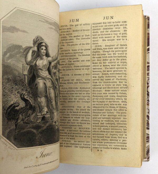 A Dictionary of Polite Literature; or, Fabulous History of the Heathen Gods and Illustrious Heroes (2 Volumes) - Image 3