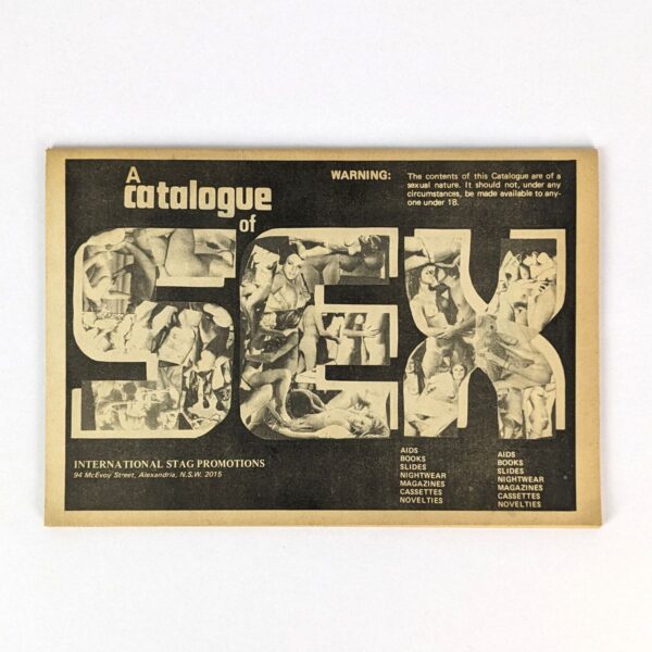 A Catalogue of Sex