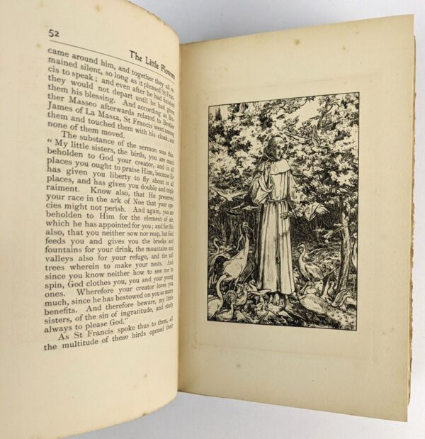 The Little Flowers of Saint Francis of Assisi with Eight Illustrations by Paul Woodroffe - Image 3