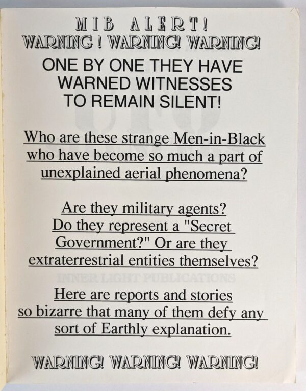 The UFO Silencers: Mystery of the Men in Black - Image 2