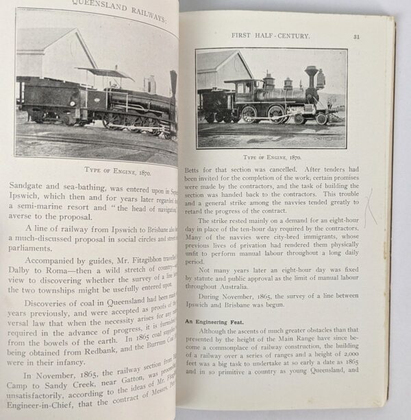 Queensland Railways. First Half-Century, 1864-1914 - Image 3